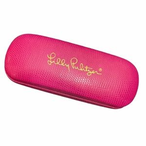 Lilly Pulitzer Sunglasses Case Pink Blue